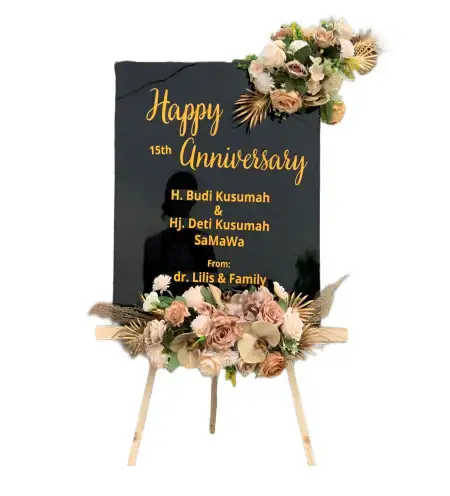 Papan Bunga Akrilik Kebongembong